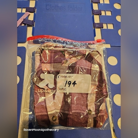 Eddie Bauer XSmall Button Down Purple Shirt - Picture 6 of 6